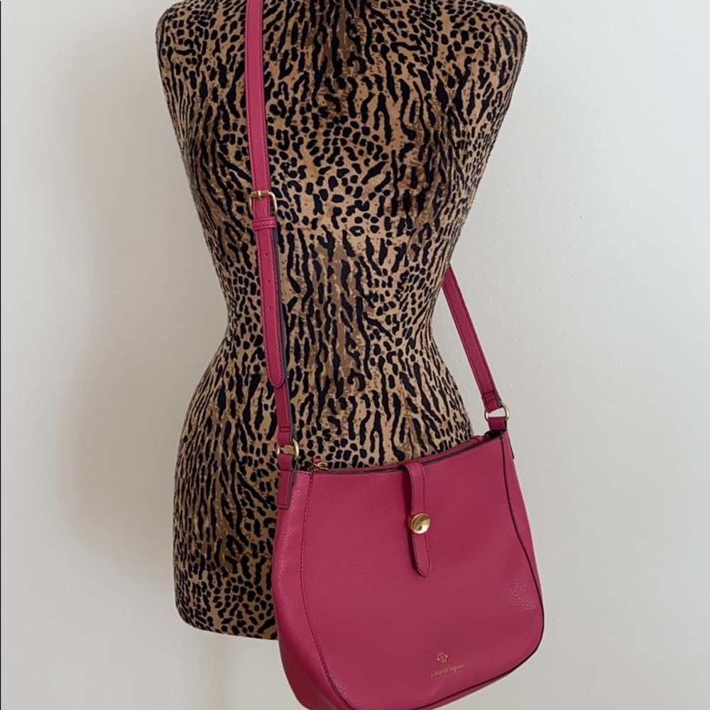 NANETTE LEPORE Pink Leather Shoulder Bag